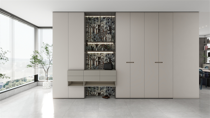 整家定制方案，全屋空間一體化設計、一站式配齊